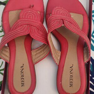 Verona Orange Sandals